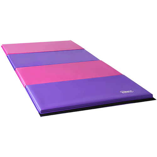 New Pink/Purple Gymnastics Mat Folding 